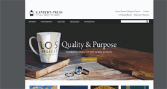 Desktop Screenshot of lanternpress.com